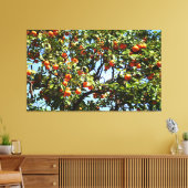 オレンジの木 キャンバスプリント (インサイチュ (リビング))