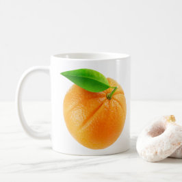 オレンジの果実 コーヒーマグカップ