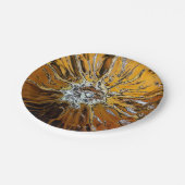 オレンジの果実 ペーパープレート (アングル)