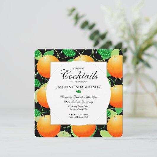 オレンジの果実 招待状 (スタンド正面)