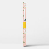 オレンジの枝を持つシームレスな開花 Case-Mate iPhoneケース (裏面 / 左)