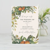 オレンジの柑橘系水色の植物結婚の (スタンド正面)