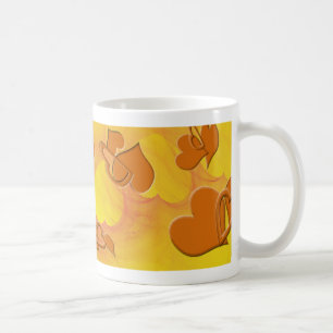 オレンジの柔らかい側面 コーヒーマグカップ