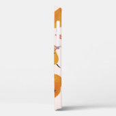 オレンジの梨を使ったかわいい夏のパターン。 Case-Mate iPhoneケース (裏面 / 左)