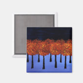 オレンジの森の端 マグネット (正面/裏面)