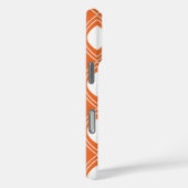 オレンジの涙ドロップ任意の色のiPhone パーソナライズされた Case-Mate iPhoneケース (裏面 / 右)