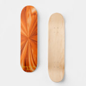 オレンジの燃えるシュレッダープロスケートボード スケートボード (正面)