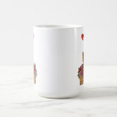 オレンジの猫が私の人生を支配 コーヒーマグカップ (中央)