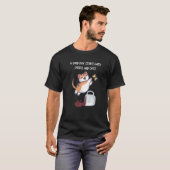 オレンジの猫のコーヒーマグ 猫 Tシャツ (正面フル)