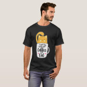 オレンジの猫のコーヒーマグ 猫 Tシャツ (正面フル)