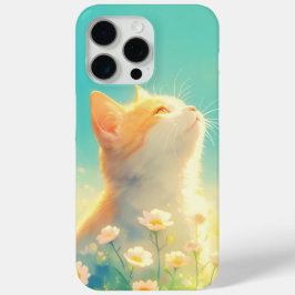 オレンジの猫の夢想 iPhone 15 PRO MAXケース