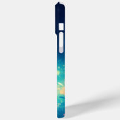 オレンジの猫の神秘的な庭 Case-Mate iPhoneケース (裏面 / 左)