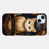 オレンジの猫 iPhoneケース (裏面横)
