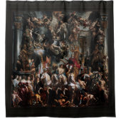 オレンジの王子、フレデリック・ヘンドリックの勝利 シャワーカーテン (正面)