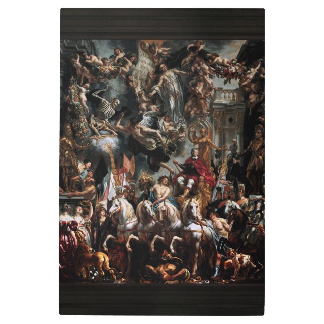 オレンジの王子、フレデリック・ヘンドリックの勝利 メタルプリント (正面)