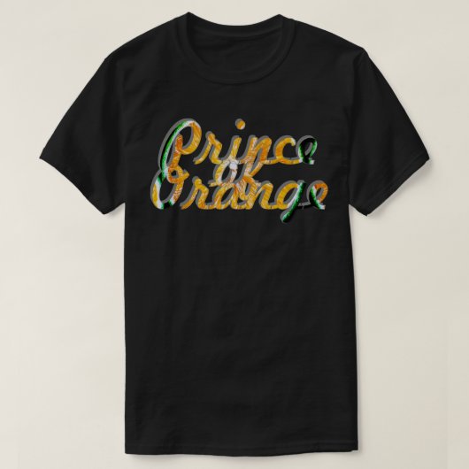 オレンジの王子 Tシャツ (デザイン正面)