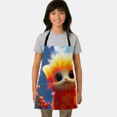 オレンジの生き物 エプロン (インサイチュ)