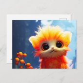 オレンジの生き物 シーズンポストカード (正面/裏面)