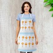 オレンジの矢印 エプロン