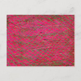 オレンジの糸は羨望の緑を作りました ポストカード