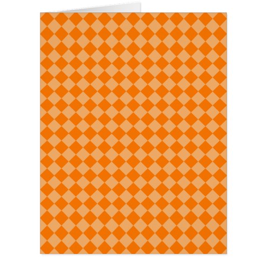 オレンジの組み合わせダイヤモンドパターン(STaylor) (正面)