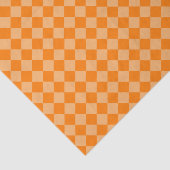 オレンジの組み合わせダイヤモンドパターン(STaylor) 薄葉紙 (詳細)