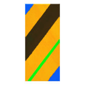 オレンジの線 ラックカード (裏面)