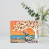 オレンジの美しい ポストカード (スタンド正面)