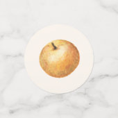 オレンジの花のブライダルシャワーパーティーの飾り(シトラス・オレンジ・ブロッサム) コンフェッティ (スモール正面)