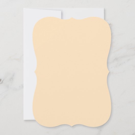 オレンジの花のメイソンジャー メイド・オブ・オナー カード (裏面)