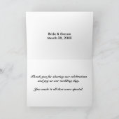 オレンジの花のメイソンジャー 感謝 (内部)