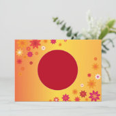 オレンジの花の招待状 招待状 (スタンド正面)