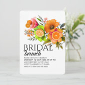 オレンジの花嫁の朝食パーティー招待状テンプレート, オレンジB シーズンカード (スタンド正面)