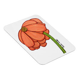 オレンジの花- あなたを想って... マグネット