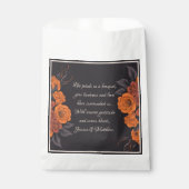 オレンジの花 エレガントな感謝 フェイバーバッグ (正面)