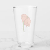 オレンジの花 タンブラーグラス (裏面)