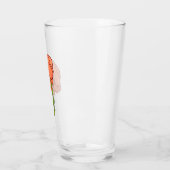オレンジの花 タンブラーグラス (左)