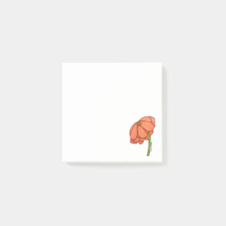 オレンジの花 ポストイット