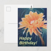 オレンジの花 ポストカード (正面/裏面)