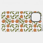 オレンジの花 iPhoneケース (裏面横)