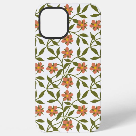 オレンジの花 iPhoneケース (裏面)