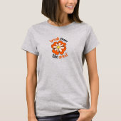 オレンジの花Tシャツ Tシャツ (正面)