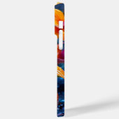 オレンジの蘭の花 Case-Mate iPhoneケース (裏面 / 左)