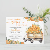 オレンジの赤ちゃんかわいこちゃんがシャワーを浴びる途中にある 招待状 (スタンド正面)