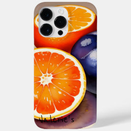 オレンジの輝き 水彩画 Case-Mate iPhone 14 PRO MAXケース