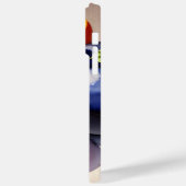 オレンジの輝き 水彩画 Case-Mate iPhoneケース (裏面 / 左)