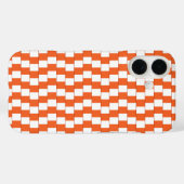 オレンジの錯乱線 Case-Mate iPhoneケース (裏面 (横))