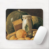 オレンジの静物画、スイカ マウスパッド (マウス)