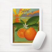 オレンジのmousepad マウスパッド (マウス)