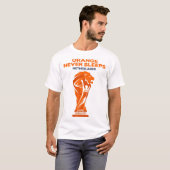 オレンジは決して眠らない Tシャツ (正面フル)